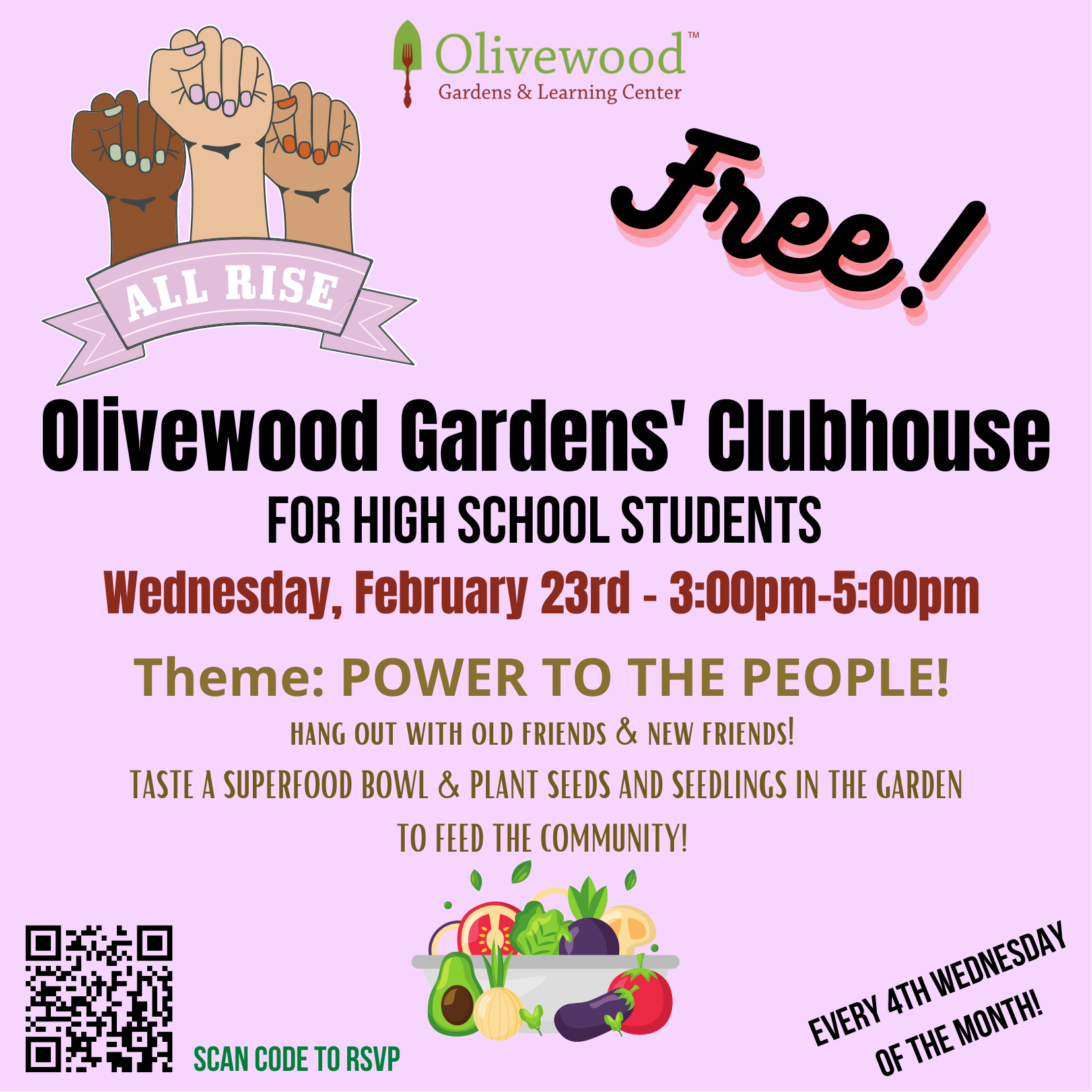 High School Clubhouse: Power to the People!