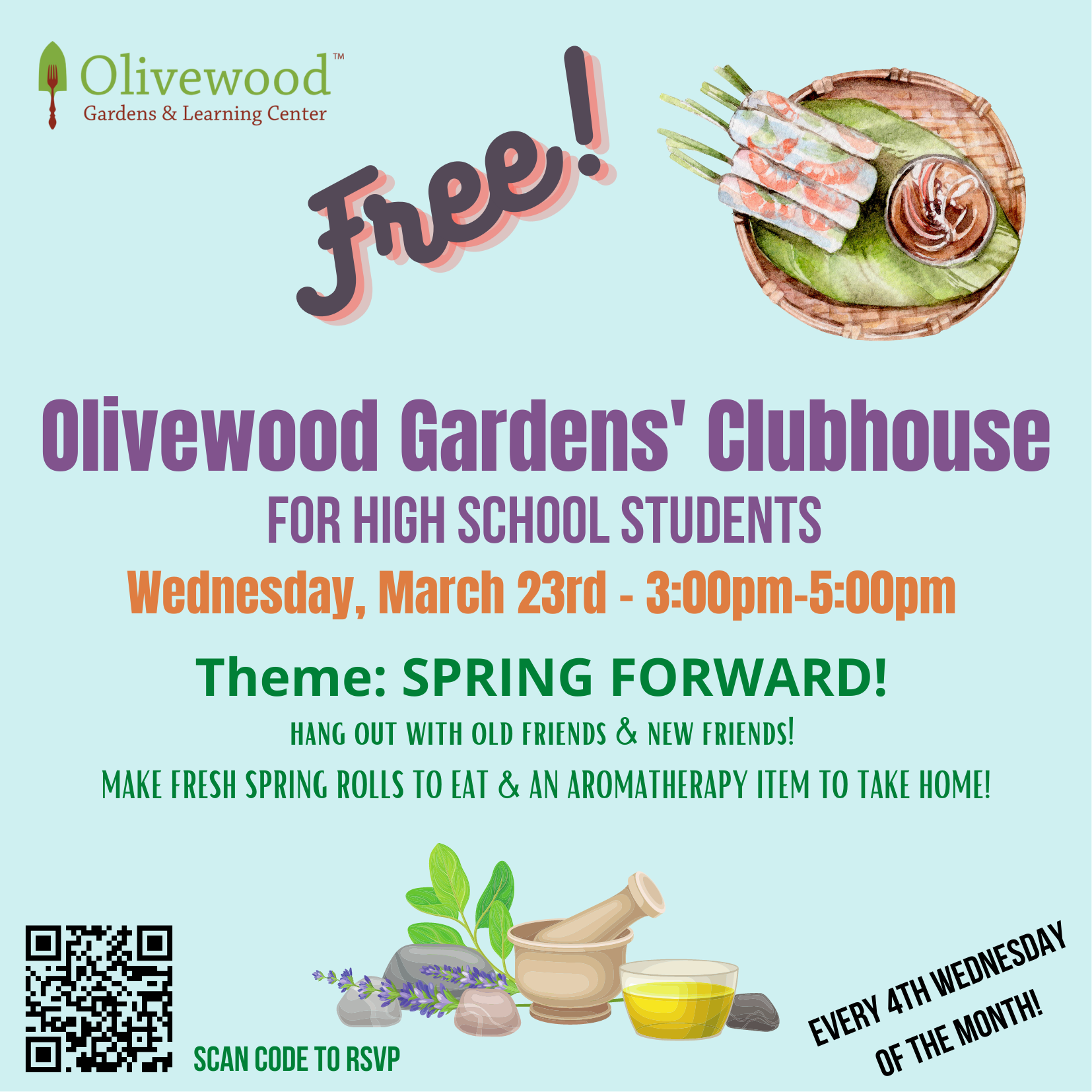 High School Clubhouse: Spring Forward!