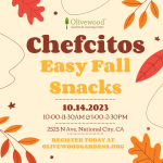 Chefcitos October 14th 1PM SOLD OUT