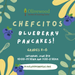 Chefcitos 1pm: Blueberry Pancakes!