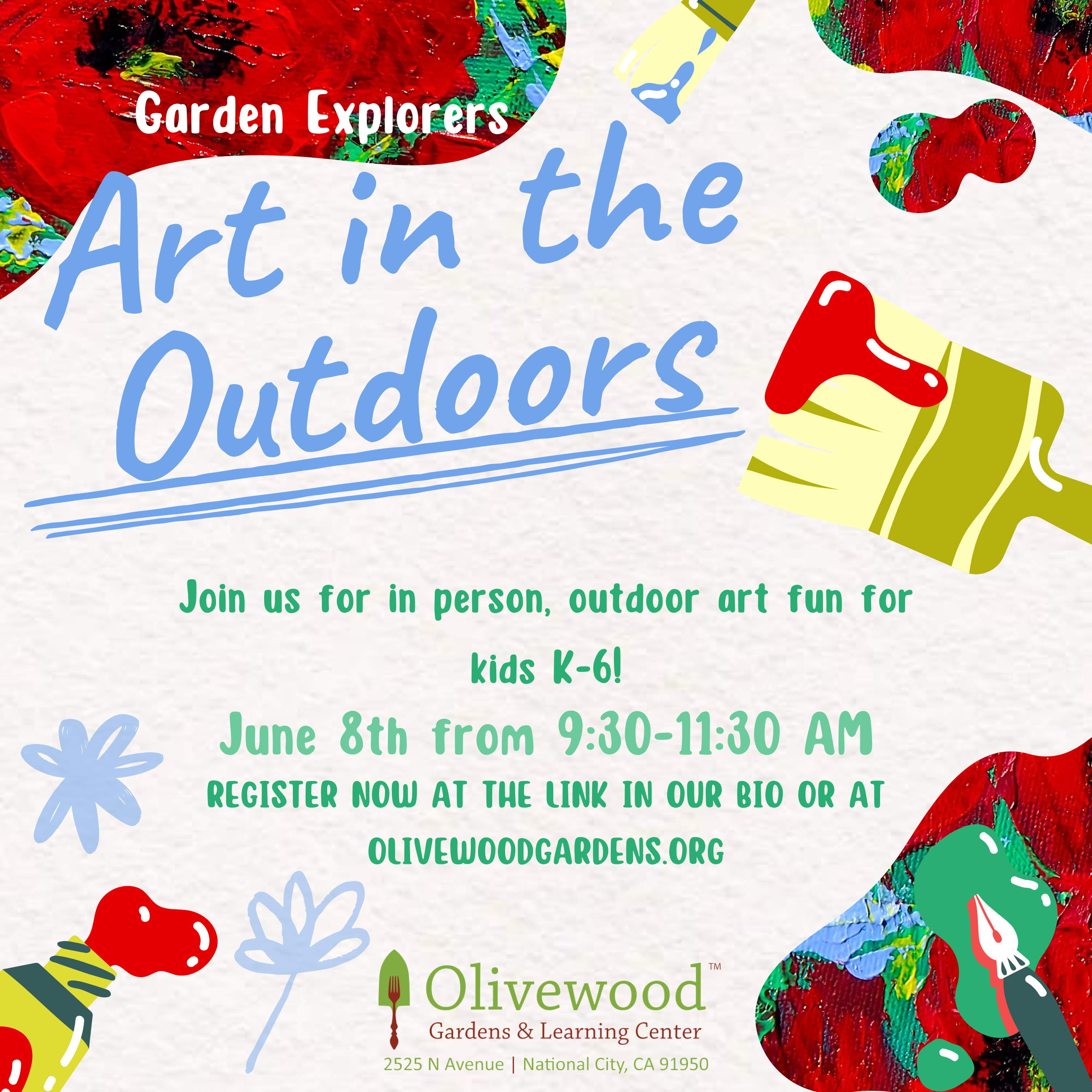 Garden Explorers: Art in the Outdoors!
